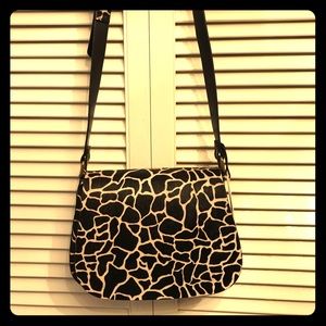 Leather Cowhide crossbody purse